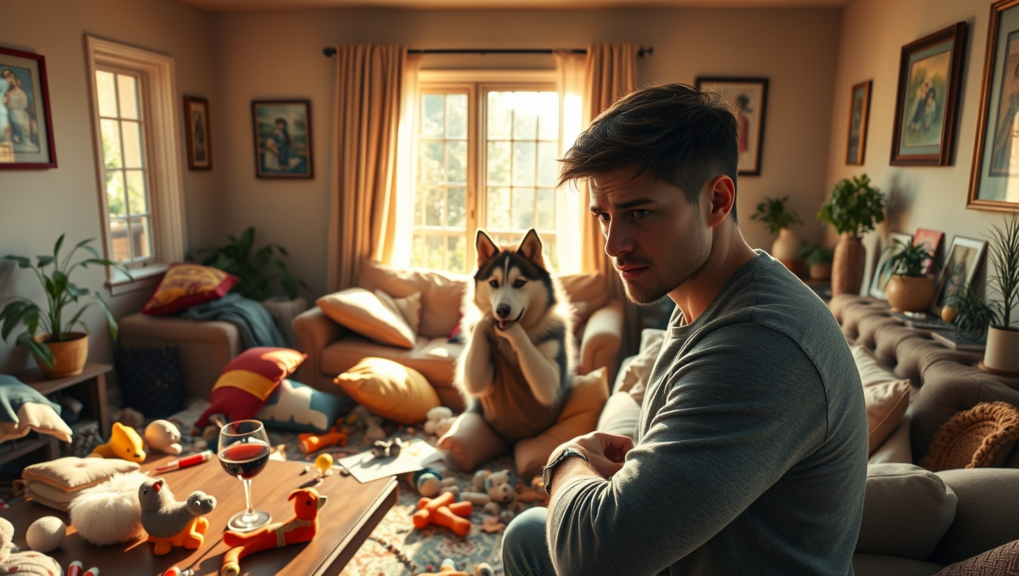 Friends Dog Destroys My Living Room: Am I Wrong for Refusing to Pay Vet Bills?