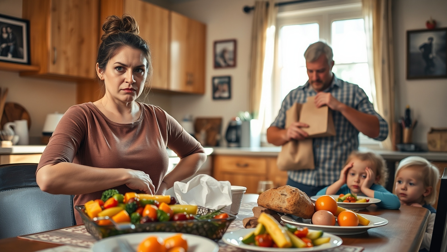 Struggling Wife Stands Up to Husbands Lavish Meal Requests: AITA?