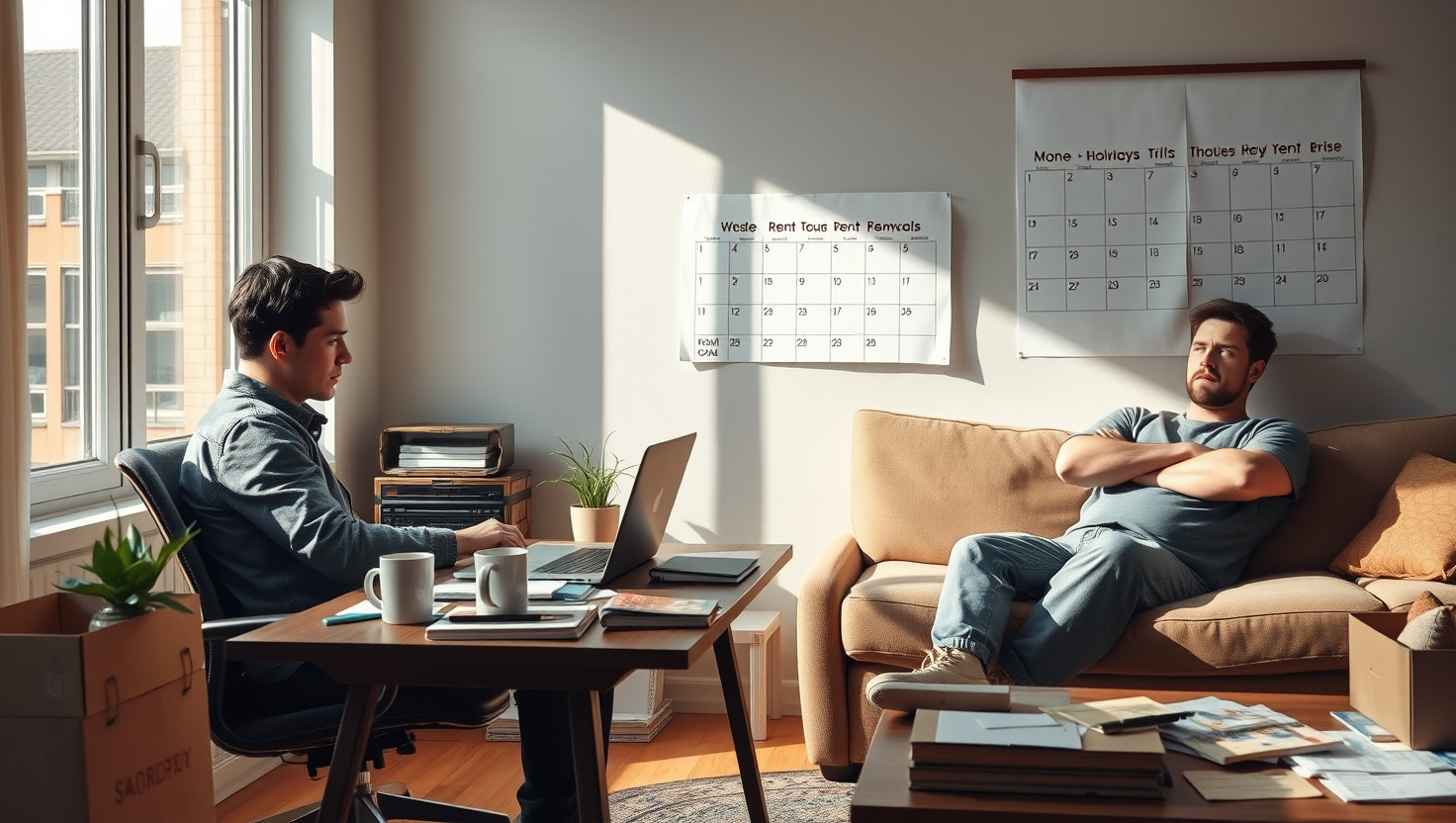 Roommate demands equal housing costs despite differences in space needs - AITA?