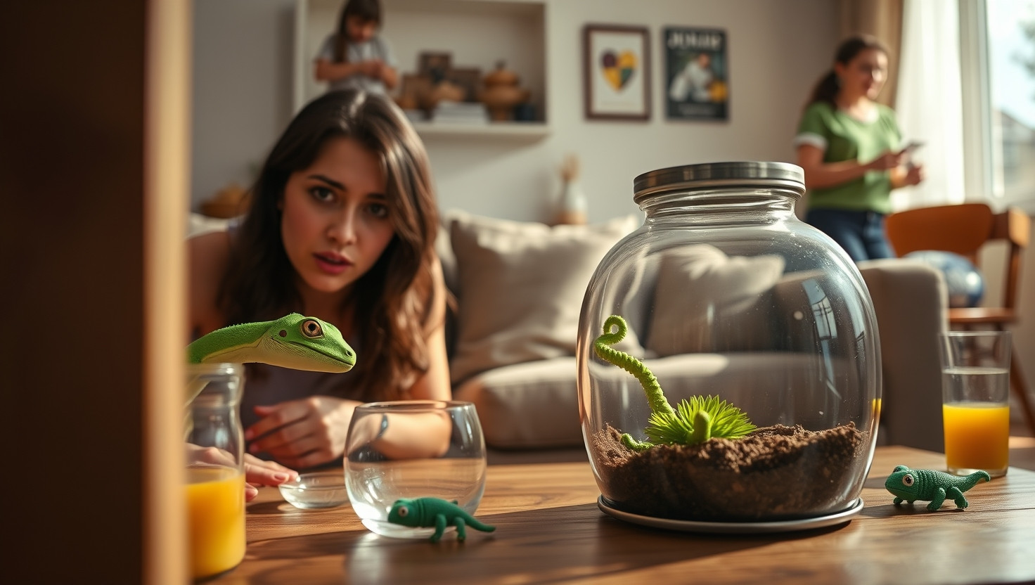 Accidentally Caused Friends Pet Lizard to Escape During Visit: A Moral Dilemma