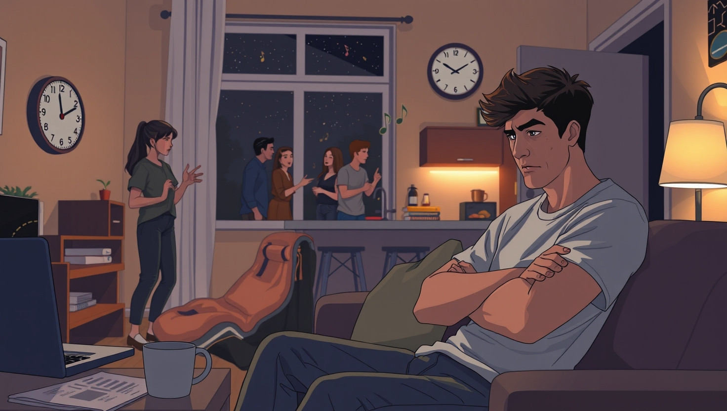 Is It Unreasonable to Ask My Roommate for Quiet During My Downtime?