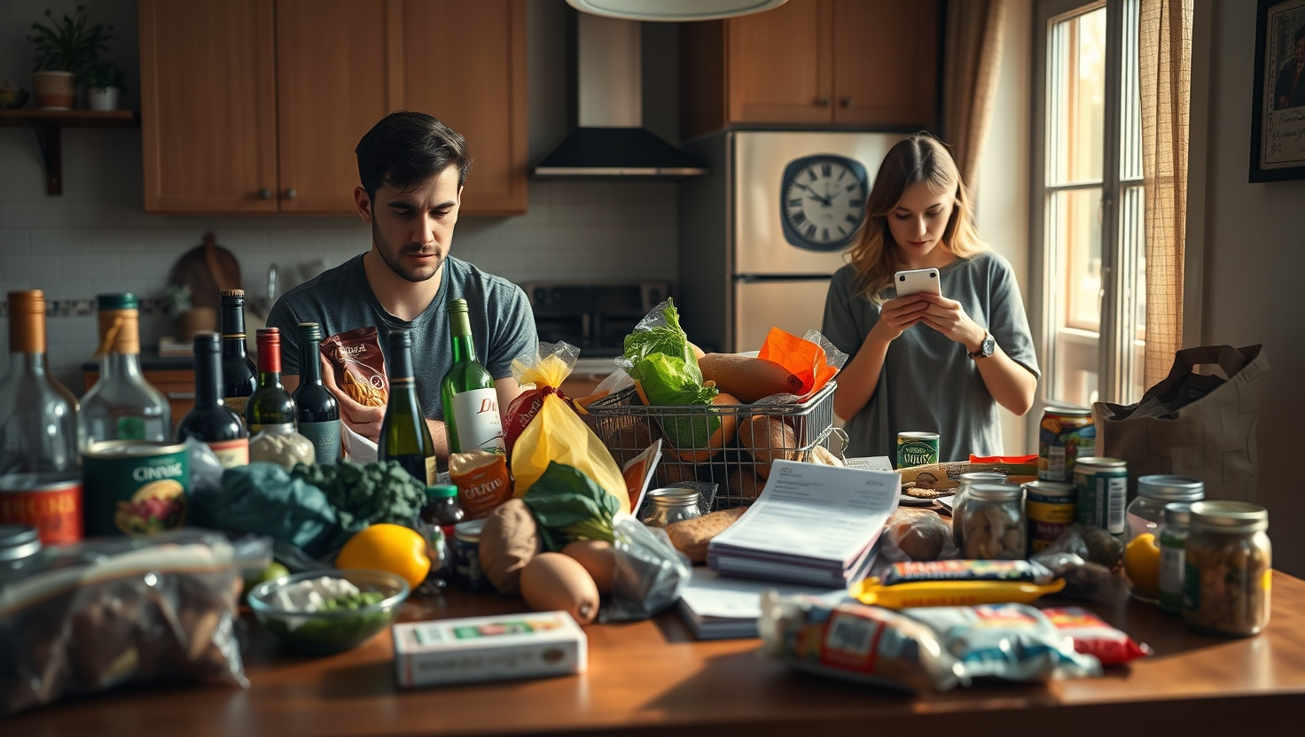 Roommate Splurging on Expensive Groceries - WIBTA for Addressing Unfair Split?