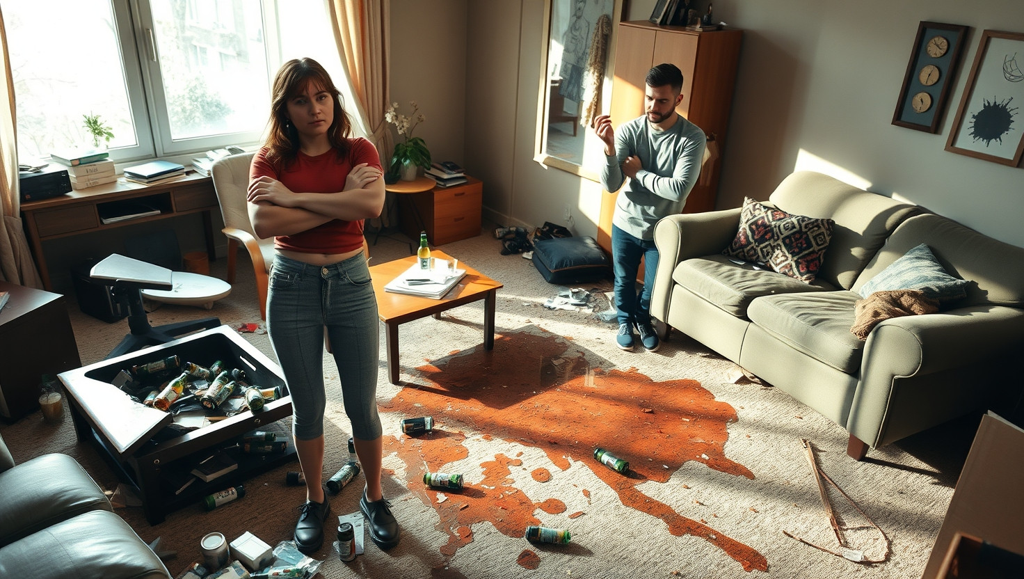 Roommate Refuses to Split Deposit After Damaging Apartment