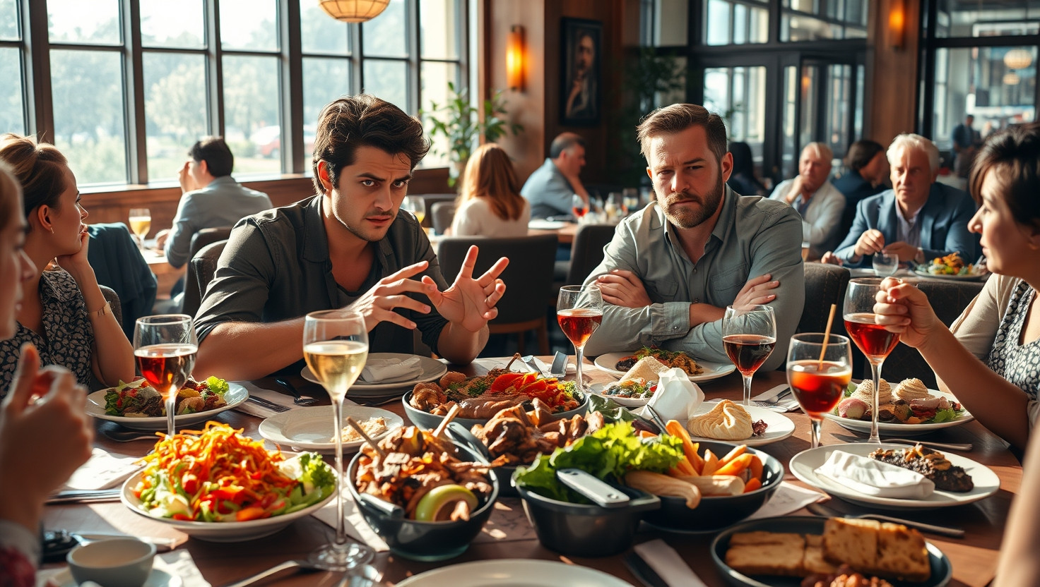 Fair or Foul? Dividing Restaurant Bill by Consumption Sparks Drama