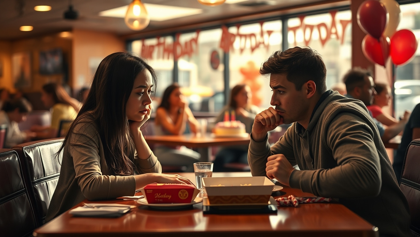 Choosing Fast-Food Over Fancy Restaurant for Friends Birthday: WIBTA?