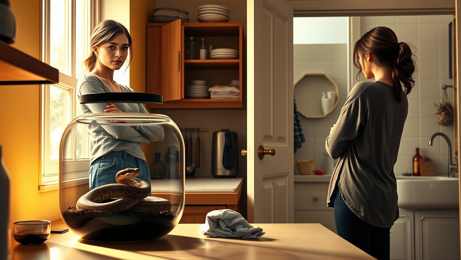 Roommate Demands Deep Clean After Pet Snake Escapes - AITA?