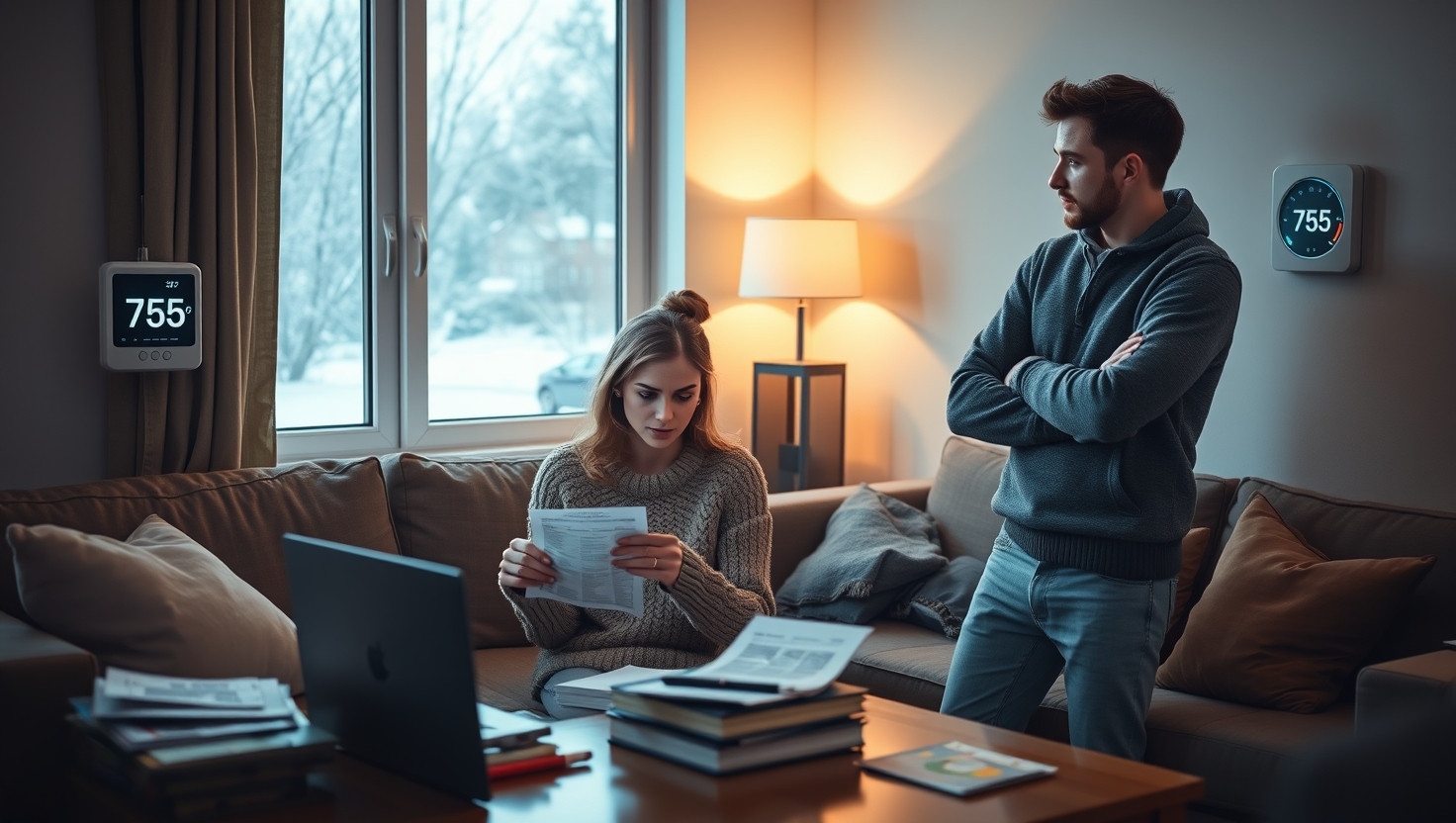 Roommate Dispute: Should I Split Bills for Keeping the Thermostat at 75°F?