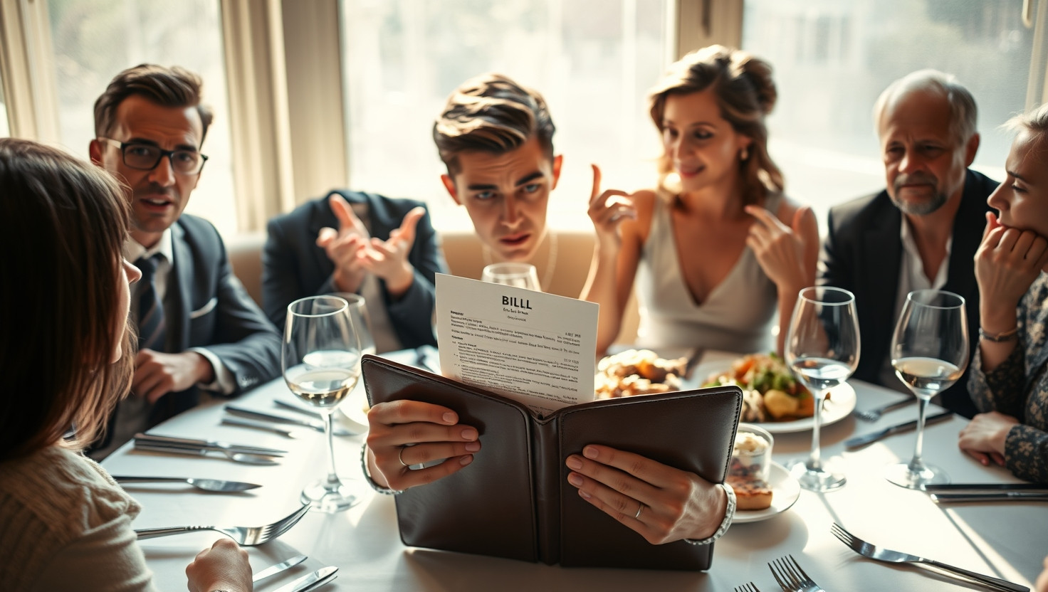 Friend Orders Expensive Dishes Without Asking - AITA for Refusing to Split the Bill?