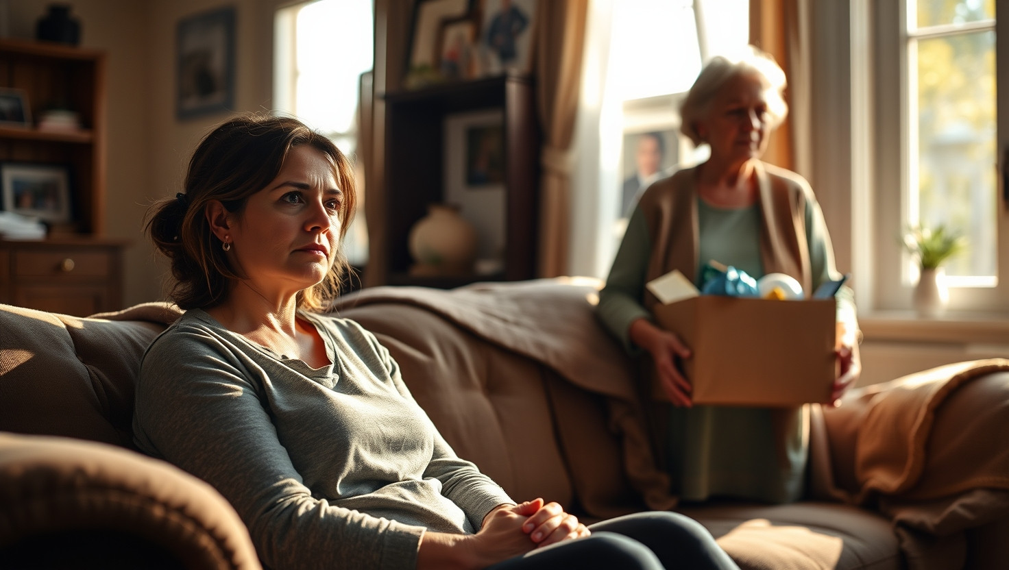 Struggling with the Decision: Should I Let My Elderly Mother Move In After Selling Her House?