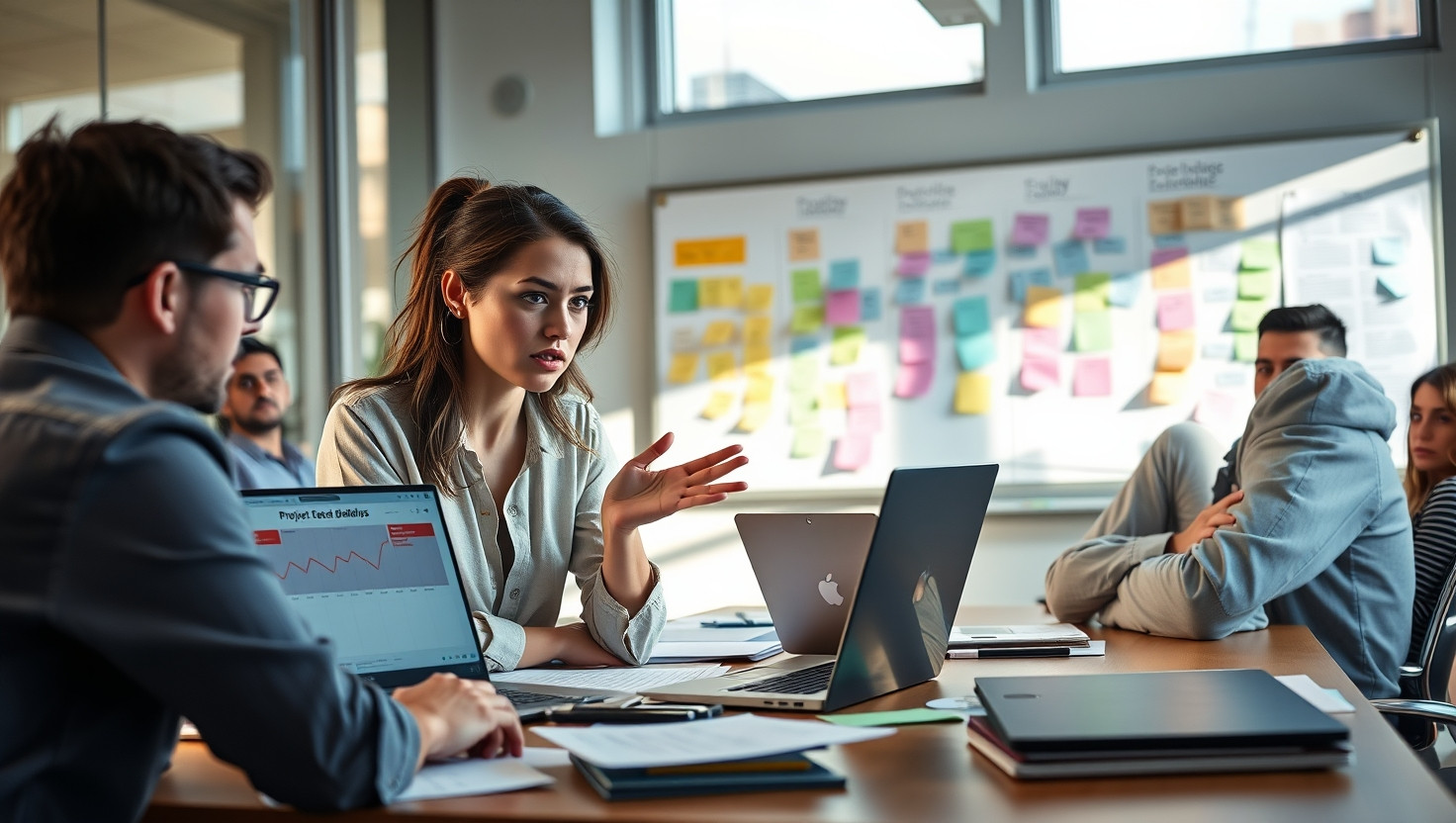 Confronting a Slacking Team Member: Project Success at Risk