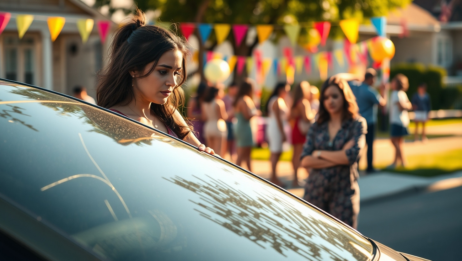 Friend Scratched My Car at Party: AITA for Asking Them to Pay for Damages?