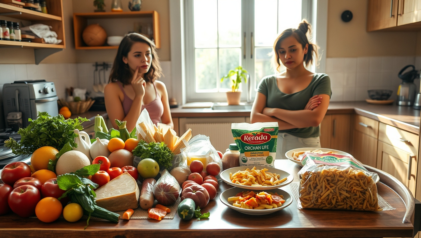 Dealing with Grocery Costs: A Roommate Conflict Over Vegan Expenses
