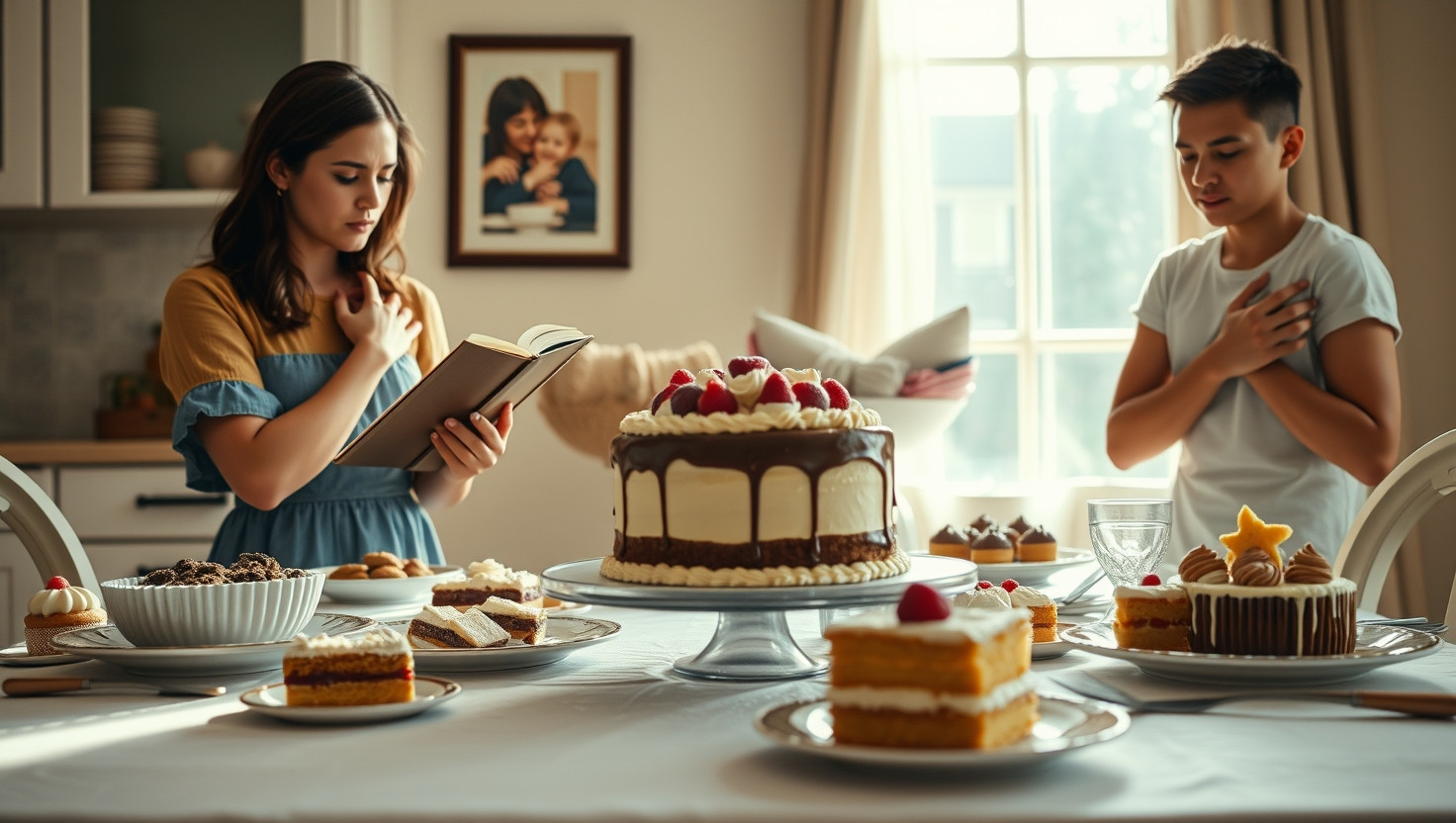Sibling Rivalry: Refusing to Share Family Dessert Recipe with Competitive Brother