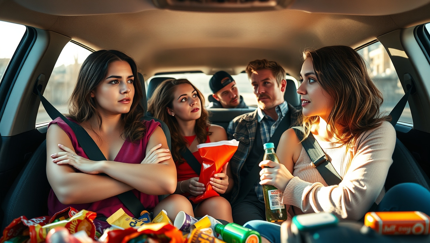 Road Trip Feud: AITA for Not Sharing Snacks, Sparking Conflict?
