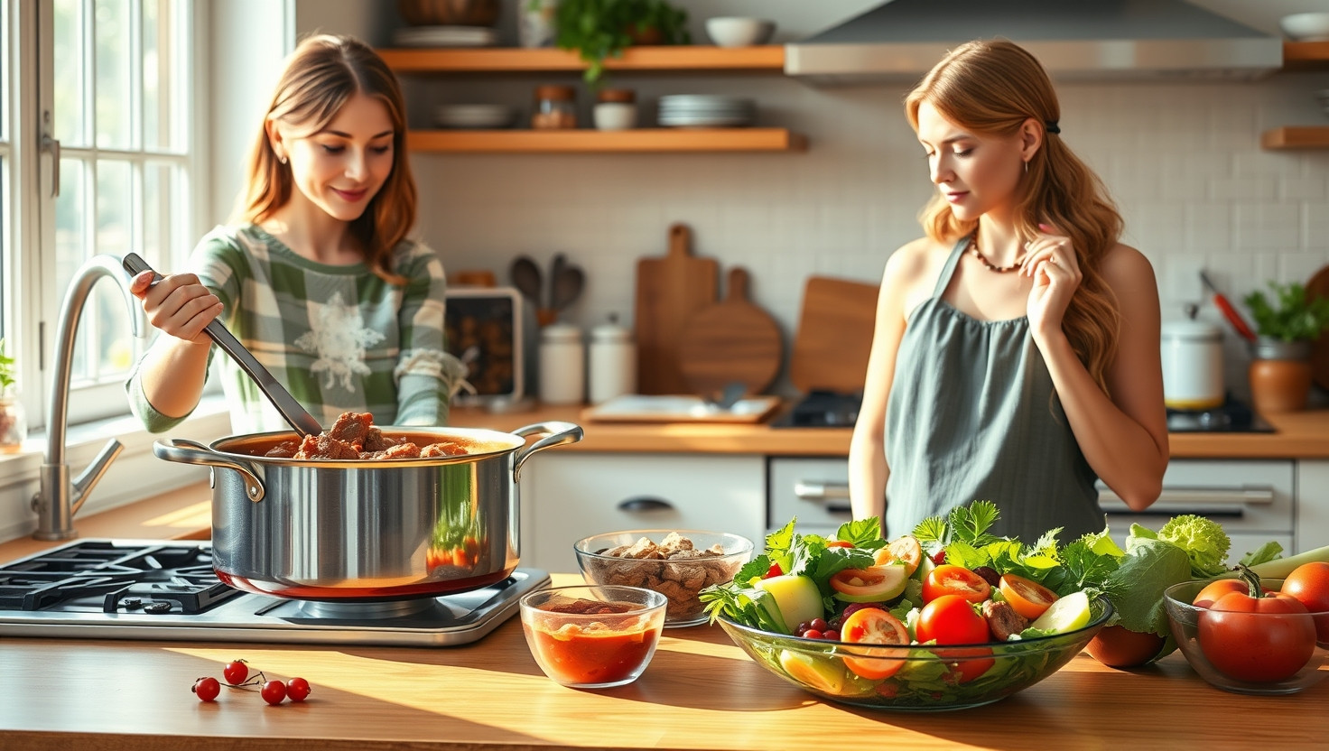 Balancing Dietary Preferences During Meal Prep: WIBTA for Prioritizing My Craving Over Vegan Buddys Needs?