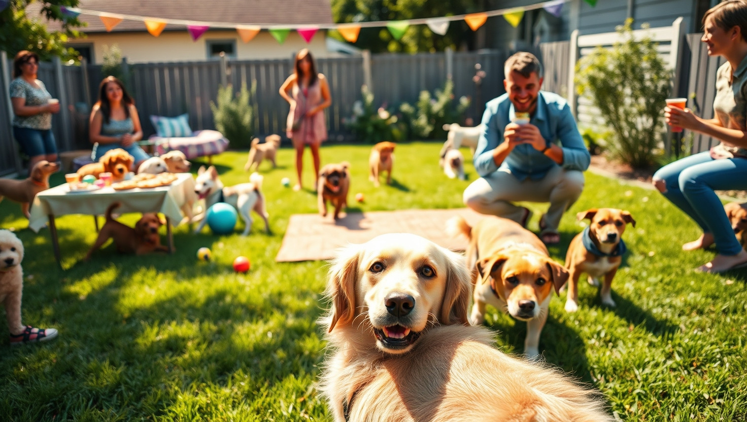 Leaving Neighbors New Rescue Dog Out of Dog Party: AITA?