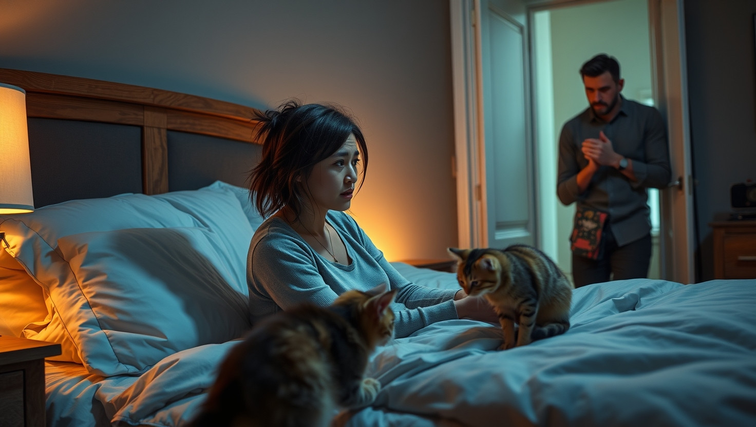 AITA for Banning Partners Clingy Cat from Our Bed?