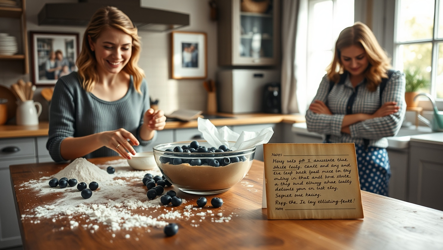 Am I the Jerk for Keeping My Secret Blueberry Muffin Recipe from My Friend on Cooking Day?