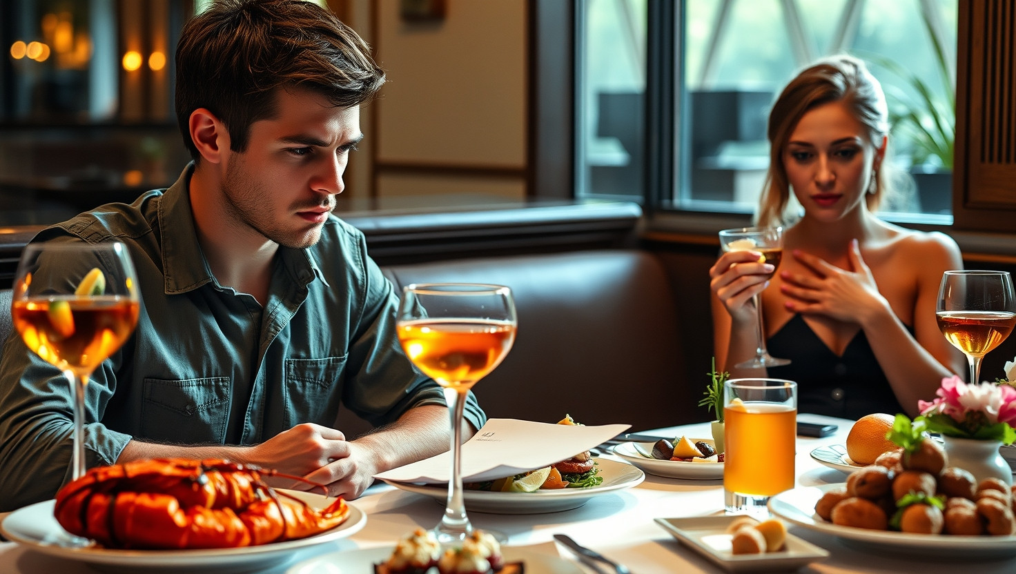 Am I Wrong for Insisting on Separate Bills After My Date Ordered Expensive Dishes?