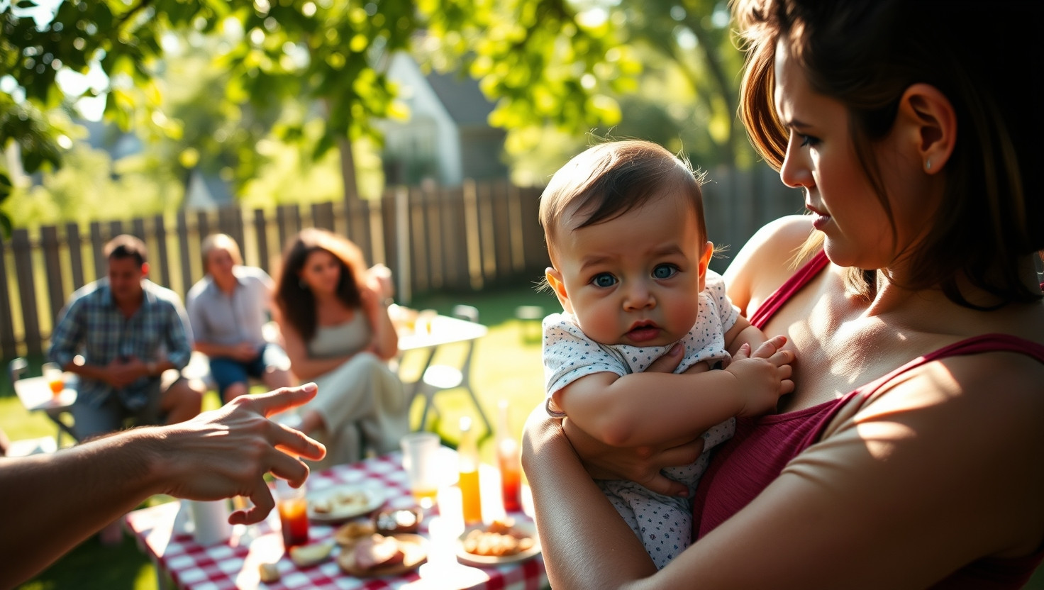 Am I Wrong for Refusing My Sisters Fiancé to Hold My Baby After Criticizing My Parenting Skills?
