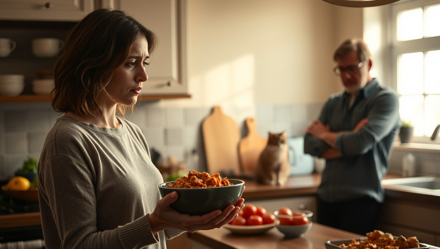 AITAH for prioritizing my partners cats health with homemade organic food?