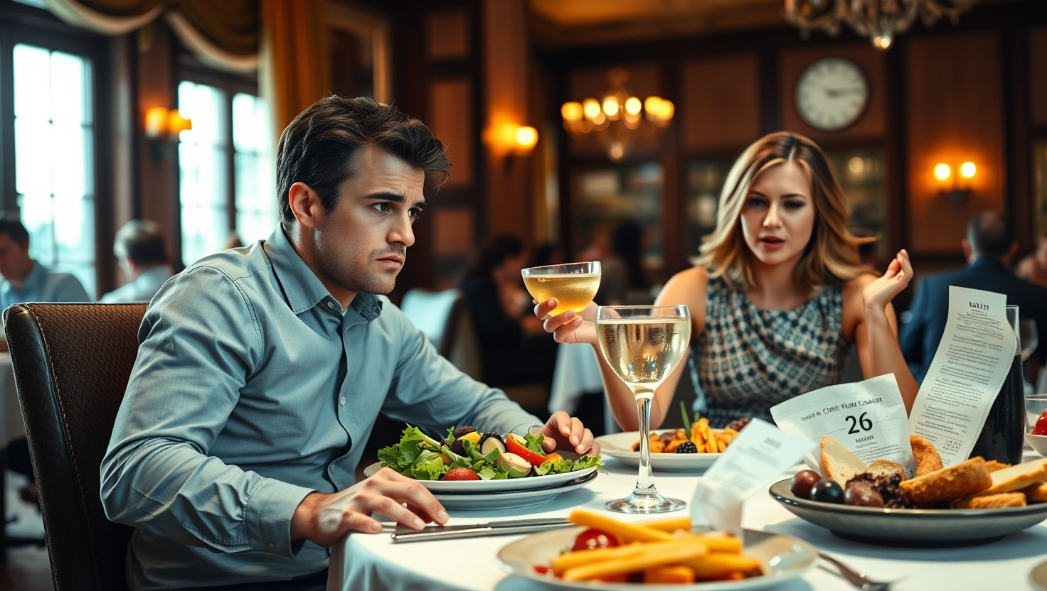 Debating Splitting the Food Bill: AITA for Wanting Fairness with My Late Friend?