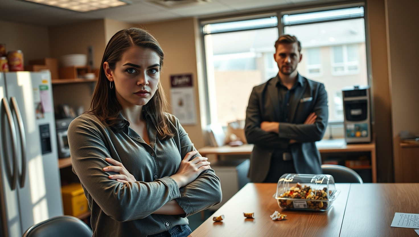 Confronting Coworker for Stealing Snacks: AITA for Considering Reporting Him?