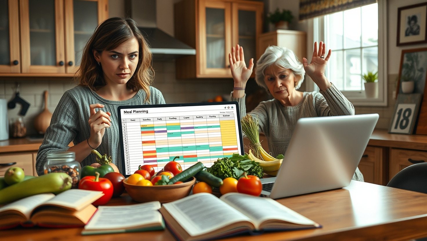 Family Feud: AITA for Keeping My Meal Planning Spreadsheet from Controlling Sister?
