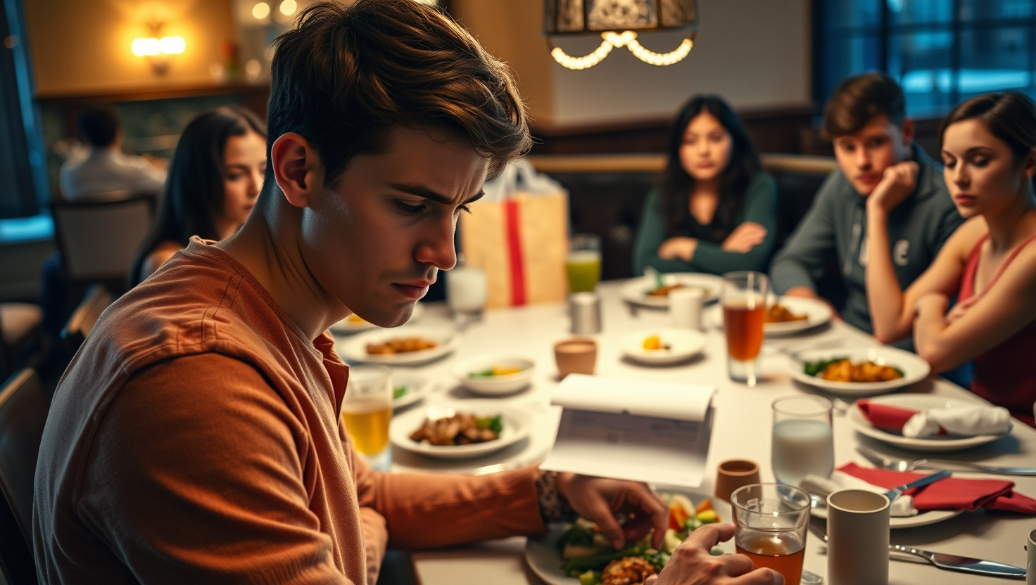 Debating Splitting the Bill After Friends Surprise with Expensive Gifts: WIBTA?