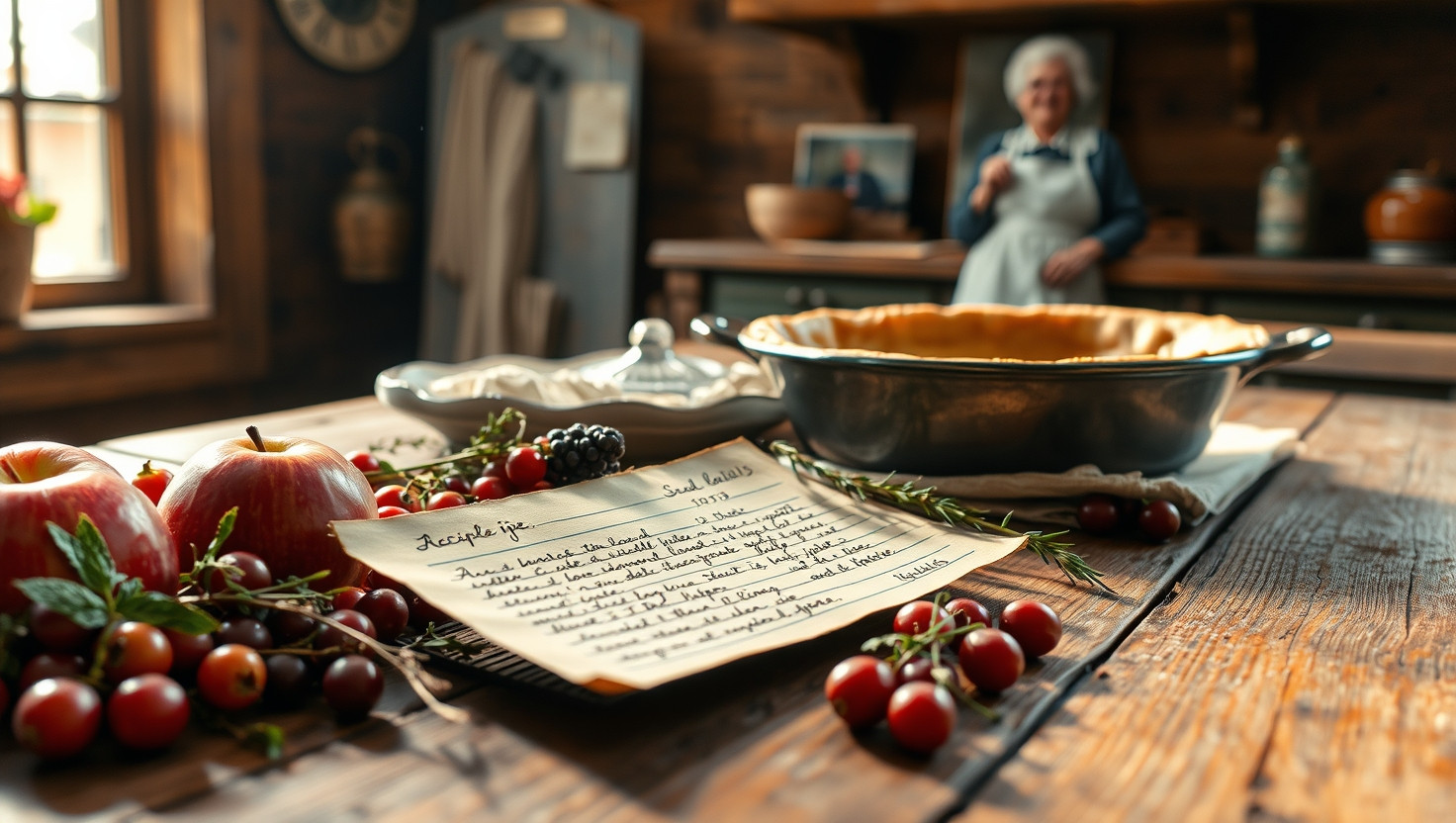 Refusing to Share Late Grandmothers Secret Pie Recipe: AITA?