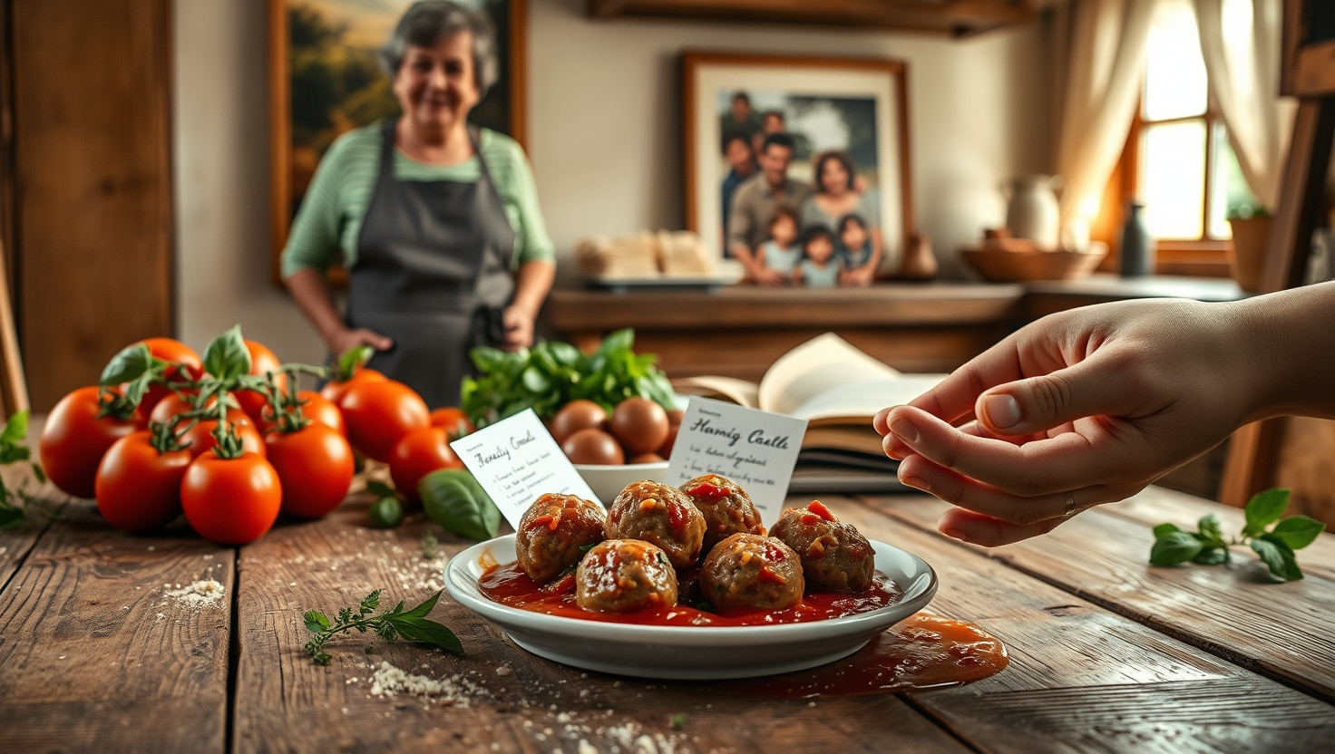 Should I Share Grandmas Secret Meatball Recipe with My Cousins Restaurant? AITA?