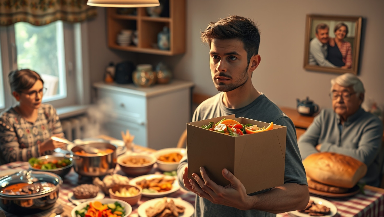 Family Feud: Am I the Jerk for Skipping Dinner Over Parents Food Habits?