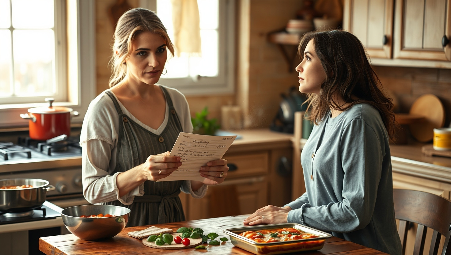 Should I Share My Grandmas Secret Lasagna Recipe with My New Italian Neighbor?