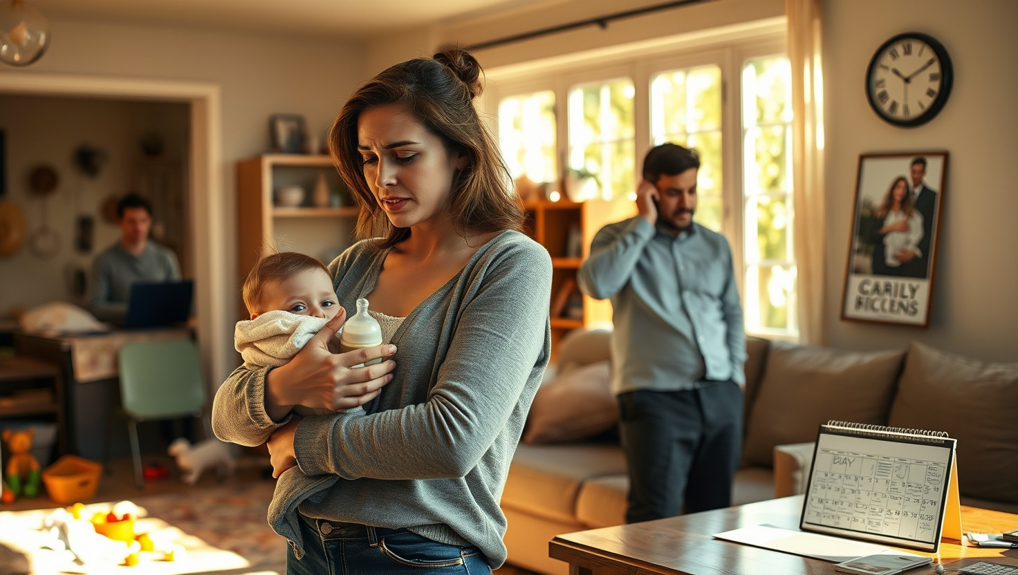 Struggling with Work-Life Balance: AITA for Expecting Husband to Help with Family Duties?