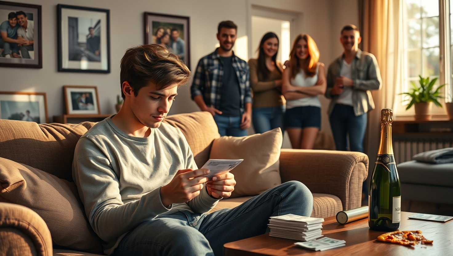 Friends Exclude Me From Lottery Win, Expect Equal Share: AITA for Refusing?