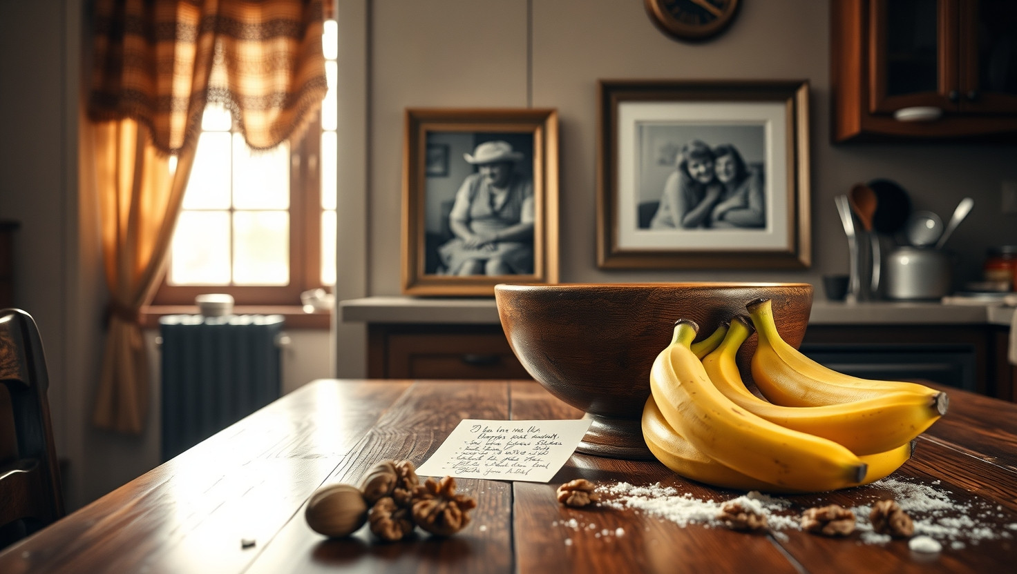 Debating Whether to Share Grandmas Secret Banana Bread Recipe for Bake-Off