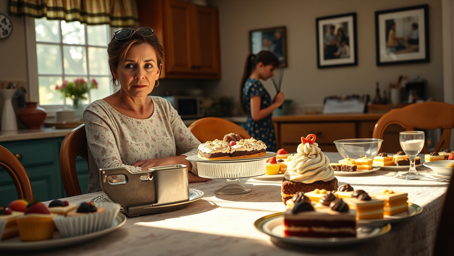 Family Potluck Dilemma: Serving Store-Bought Desserts Against Daughters Wishes