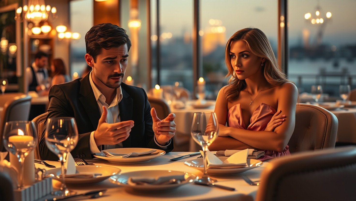 Date Orders Beyond Budget: AITA for Insisting on Equal Split of Bill?