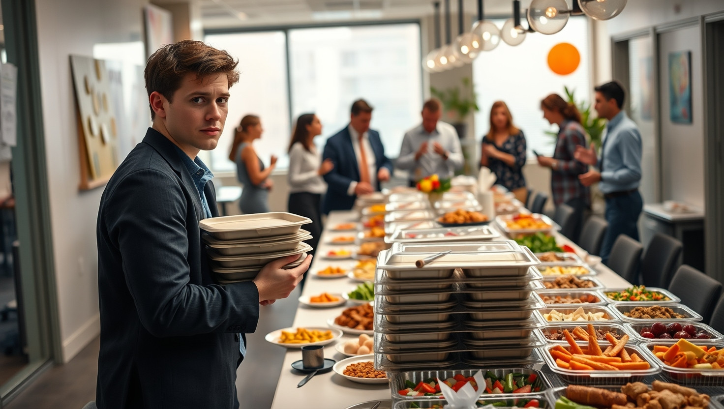 Donating Workplace Party Leftovers Sparks Colleague Conflict