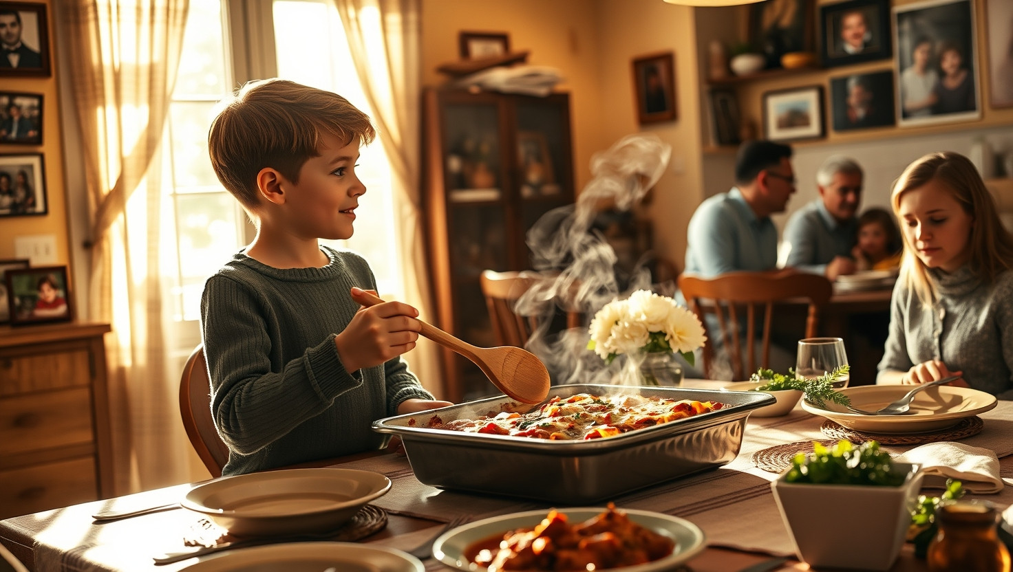 Debating Whether to Share Our Family Lasagna Recipe: A Generational Dilemma