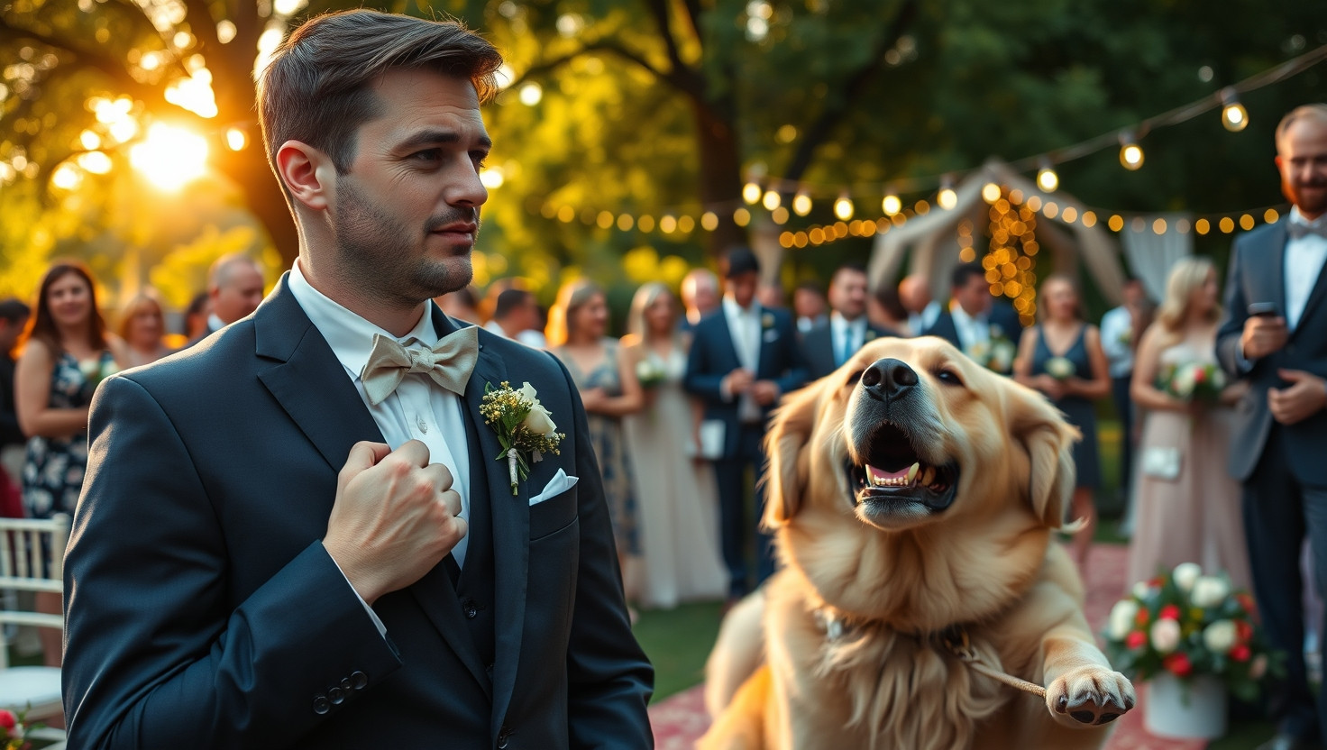 Should I Allow My Best Friend to Bring His Dog to My Wedding?