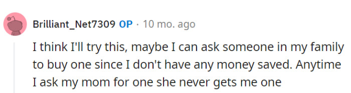 Show her the reality, OP!