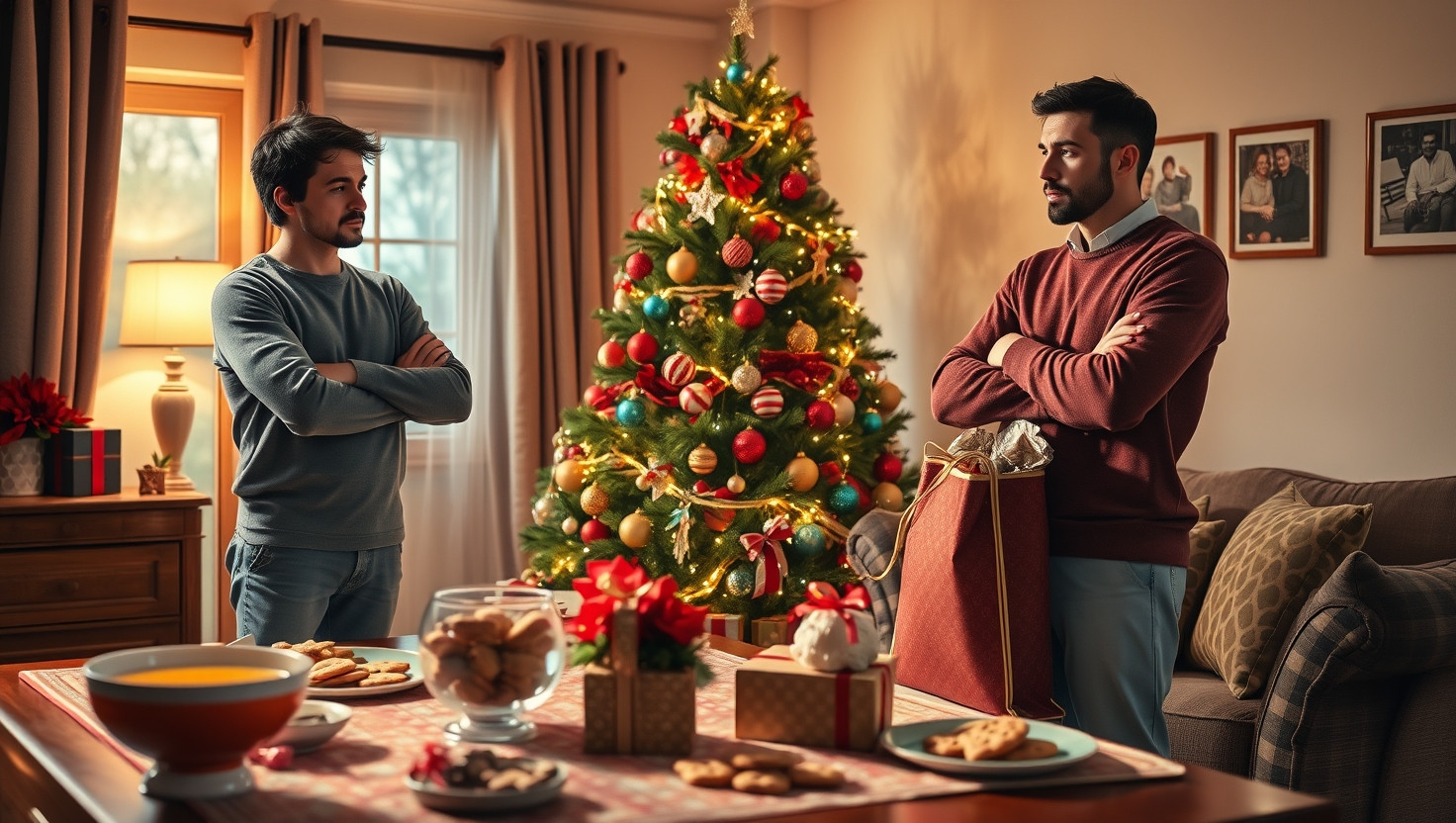 Should I Split Holiday Expenses Evenly with Brother After Overspending on Girlfriends Gifts?