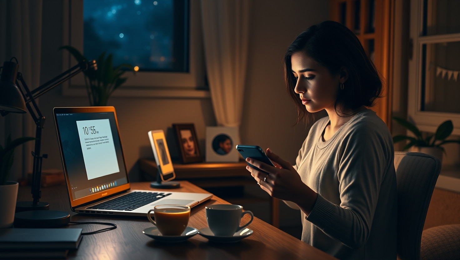 Is it wrong to address late-night work messages with a coworker?