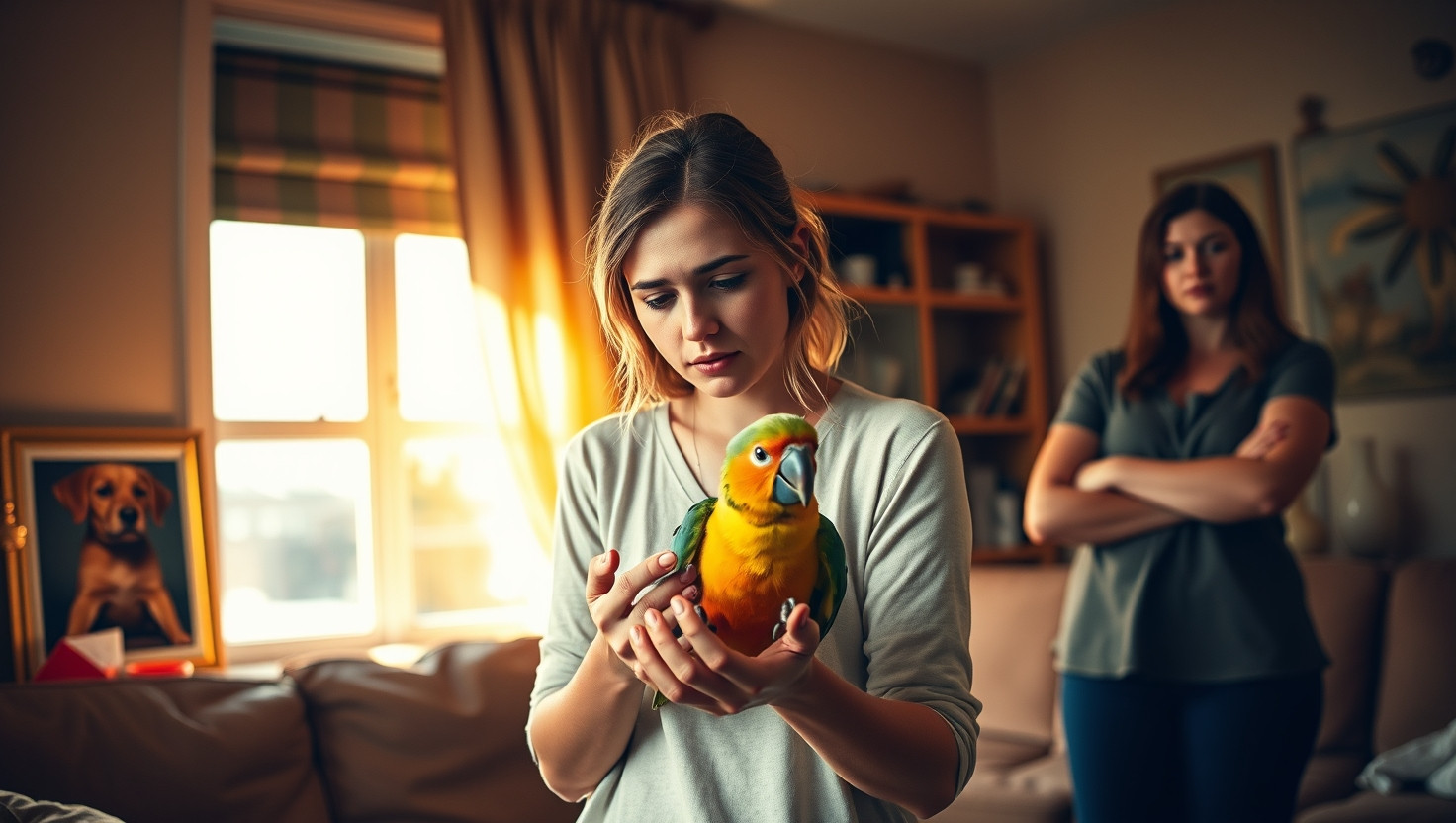 Refusing to Cover Sisters Parrot Vet Bill After Ignoring Pet Care Advice