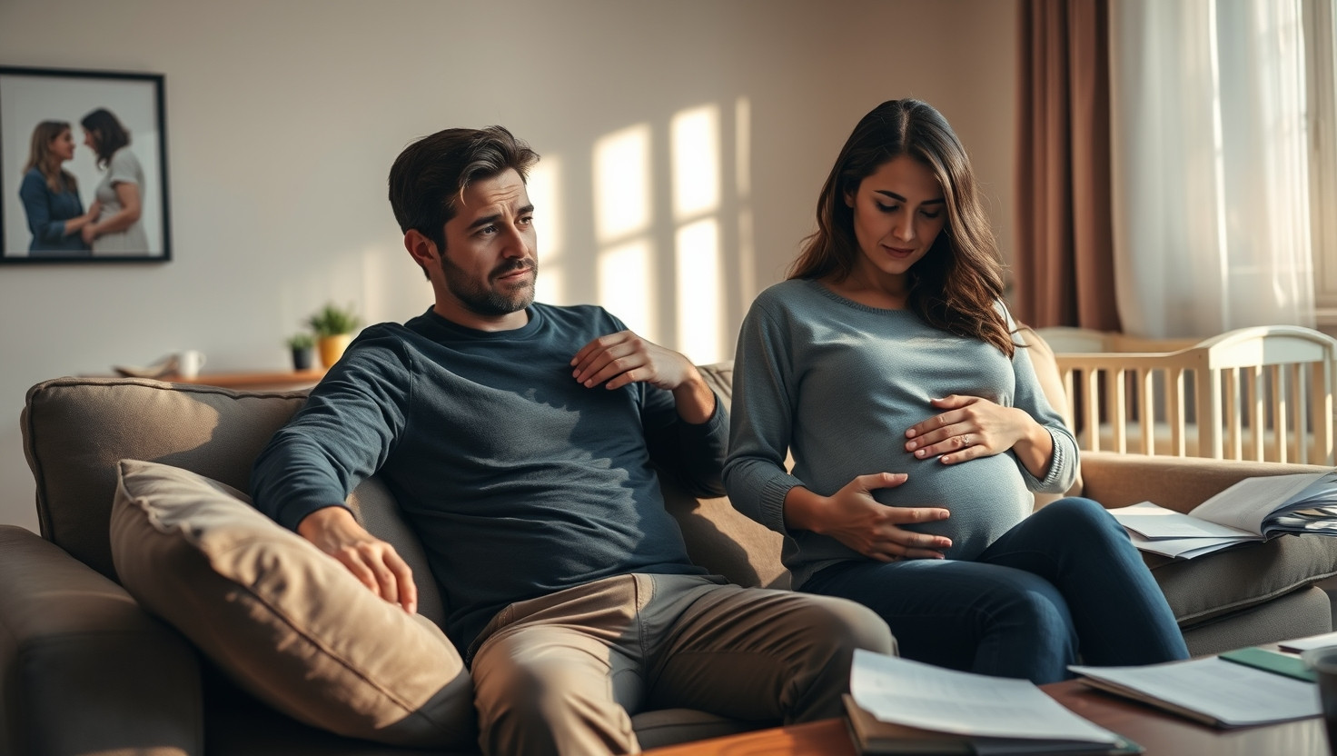 Is it wrong to ask my pregnant partner to choose between her job and our family?