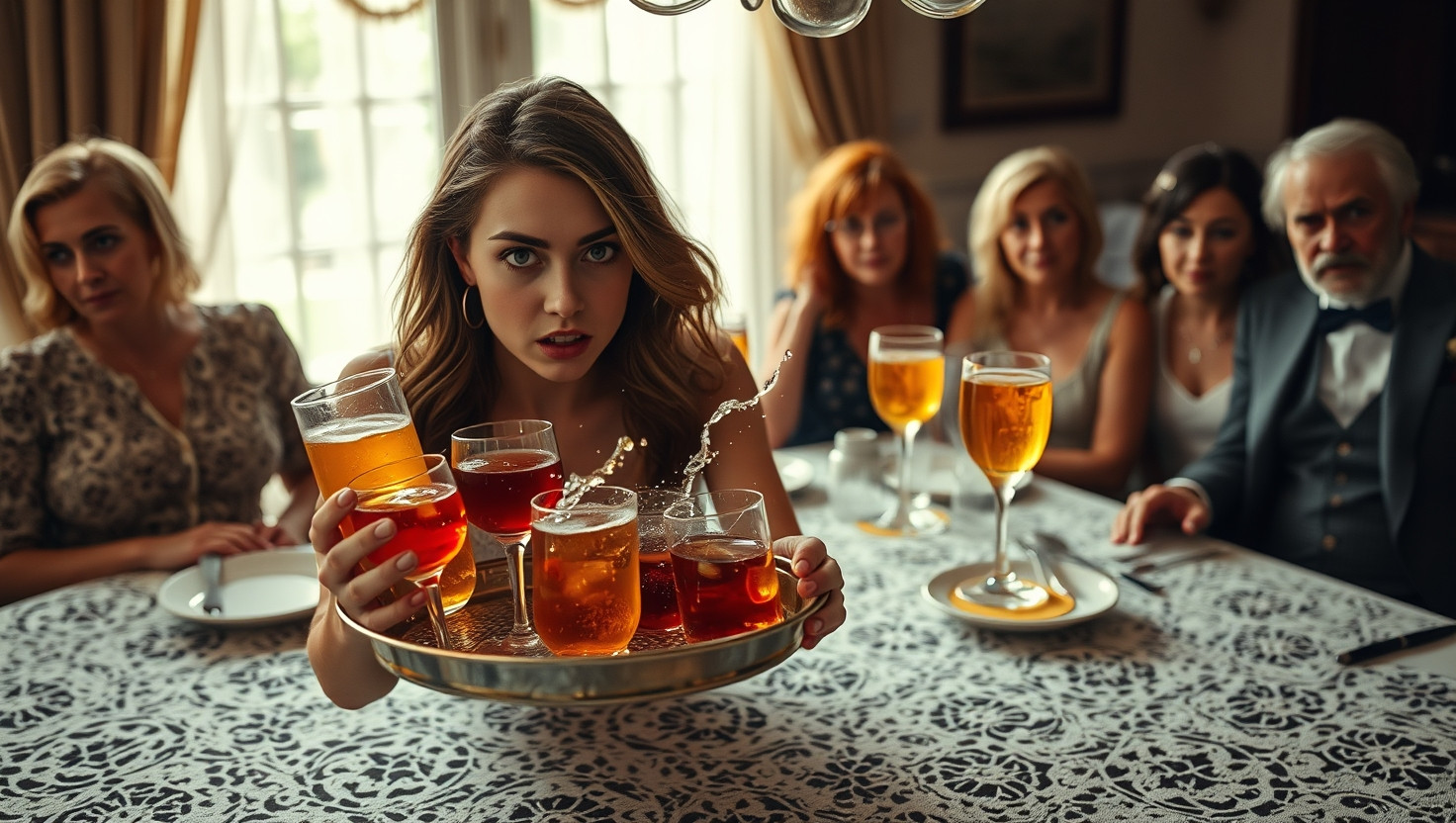 Oops! Spilled drinks on heirloom tablecloth at family reunion - AITA?