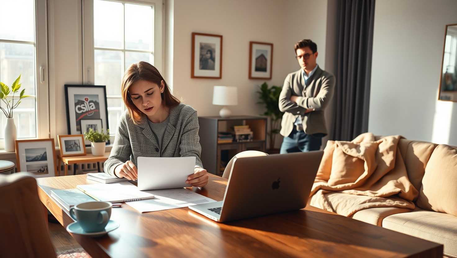 Should I Split Rent Equally with My Partner Who Earns More?