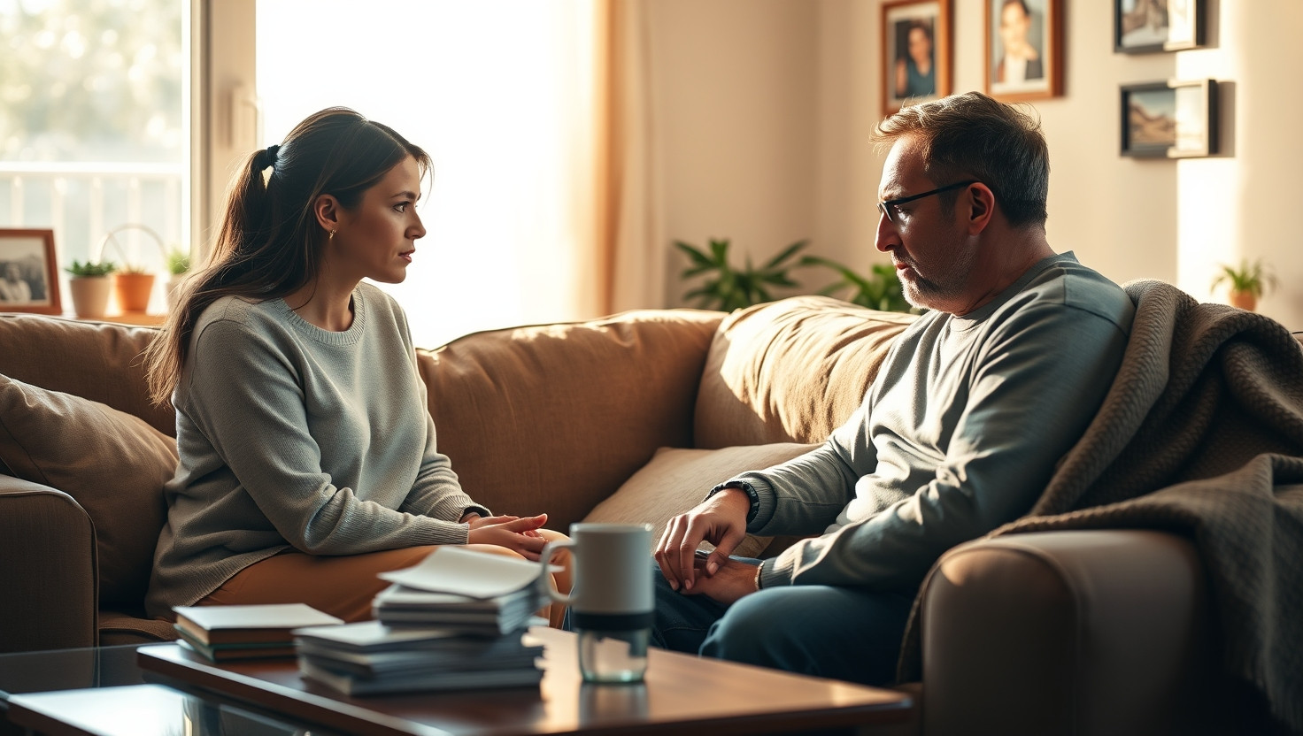 Is It Fair to Split Rent Equally with a Partner Working Fewer Hours Due to Health Issues?