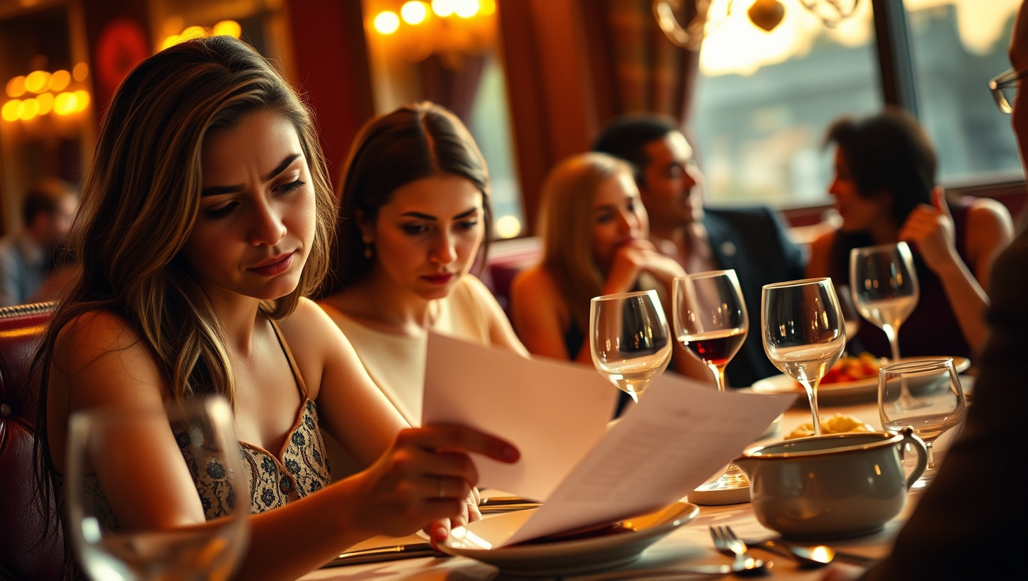 Debating Splitting the Bill: AITA for Refusing Equal Shares at a Fancy Restaurant?